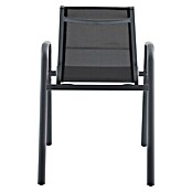 Sunfun Gastro Vrtni fotelj Gastro  (Jeklo, Tekstil, Možnost nakladanja, Antracit, Š x G x V: 57,5 x 68,5 x 88 cm) | 8350 - Stühle Textilen | ICAB - Sommermöbel Stühle | ICA - Sommermöbel | IC - Freizeit im Garten | I - Stadtgarten | BAUHAUS