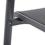 Sunfun Gastro Vrtni fotelj Gastro  (Jeklo, Tekstil, Možnost nakladanja, Antracit, Š x G x V: 57,5 x 68,5 x 88 cm) | 8350 - Stühle Textilen | ICAB - Sommermöbel Stühle | ICA - Sommermöbel | IC - Freizeit im Garten | I - Stadtgarten | BAUHAUS
