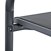 Sunfun Gastro Vrtni barski stol  (Jeklo, Tekstil, Možnost nakladanja, Antracit, Š x G x V: 53,5 x 74 x 110 cm) | 8350 - Stühle Textilen | ICAB - Sommermöbel Stühle | ICA - Sommermöbel | IC - Freizeit im Garten | I - Stadtgarten | BAUHAUS