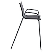 Sunfun Gastro Vrtni barski stol  (Jeklo, Tekstil, Možnost nakladanja, Antracit, Š x G x V: 53,5 x 74 x 110 cm) | 8350 - Stühle Textilen | ICAB - Sommermöbel Stühle | ICA - Sommermöbel | IC - Freizeit im Garten | I - Stadtgarten | BAUHAUS