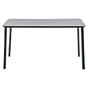 Sunfun Gastro Gartentisch (L x B x H: 142,5 x 82,5 x 75 cm, Stahl, Night-Grey, Stapelbar) | BAUHAUS