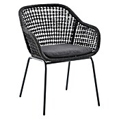 Sunfun Gartenmöbel-Set Maja/Sarah (7 -tlg., Stahl, Aluminium, Kunststoff, Olefin, Night-Grey) | BAUHAUS