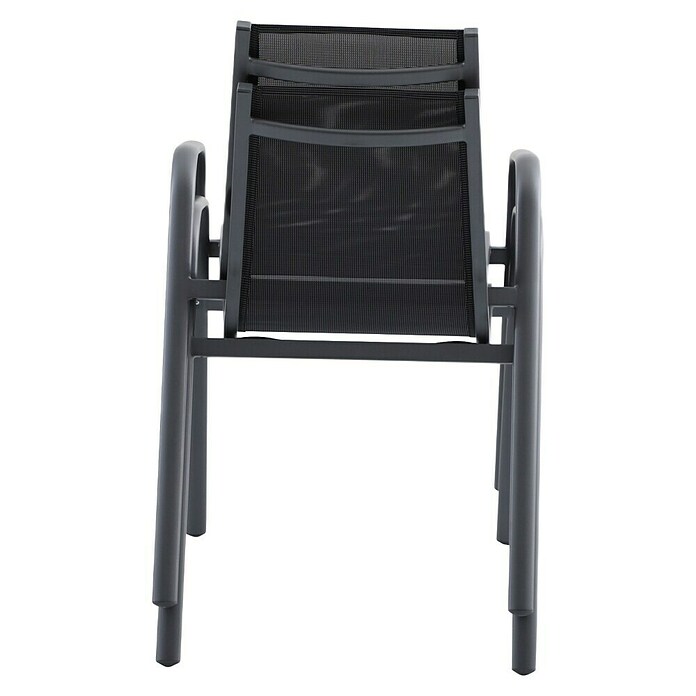 Sunfun Gastro Vrtni fotelj Gastro  (Jeklo, Tekstil, Možnost nakladanja, Antracit, Š x G x V: 57,5 x 68,5 x 88 cm) | 8350 - Stühle Textilen | ICAB - Sommermöbel Stühle | ICA - Sommermöbel | IC - Freizeit im Garten | I - Stadtgarten | BAUHAUS