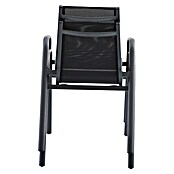 Sunfun Gastro Vrtni fotelj Gastro  (Jeklo, Tekstil, Možnost nakladanja, Antracit, Š x G x V: 57,5 x 68,5 x 88 cm) | 8350 - Stühle Textilen | ICAB - Sommermöbel Stühle | ICA - Sommermöbel | IC - Freizeit im Garten | I - Stadtgarten | BAUHAUS