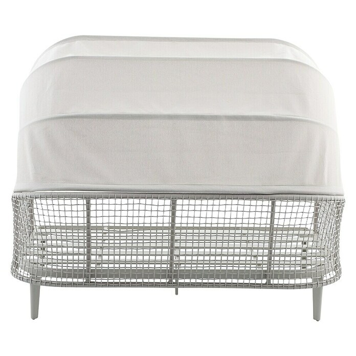 Sunfun Solo Rope Lounge kavč  (Š x G x V: 187 x 114 x 81,5 cm, Aluminij, Olefin, Siva) | 8303 - Loungeset | ICAE - Sommermöbel Loungemöbel | ICA - Sommermöbel | IC - Freizeit im Garten | I - Stadtgarten | BAUHAUS