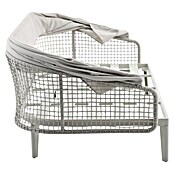 Sunfun Solo Rope Lounge kavč  (Š x G x V: 187 x 114 x 81,5 cm, Aluminij, Olefin, Siva) | 8303 - Loungeset | ICAE - Sommermöbel Loungemöbel | ICA - Sommermöbel | IC - Freizeit im Garten | I - Stadtgarten | BAUHAUS