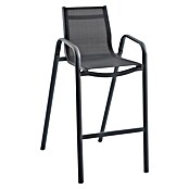 Sunfun Gastro Vrtni barski stol  (Jeklo, Tekstil, Možnost nakladanja, Antracit, Š x G x V: 53,5 x 74 x 110 cm) | 8350 - Stühle Textilen | ICAB - Sommermöbel Stühle | ICA - Sommermöbel | IC - Freizeit im Garten | I - Stadtgarten | BAUHAUS