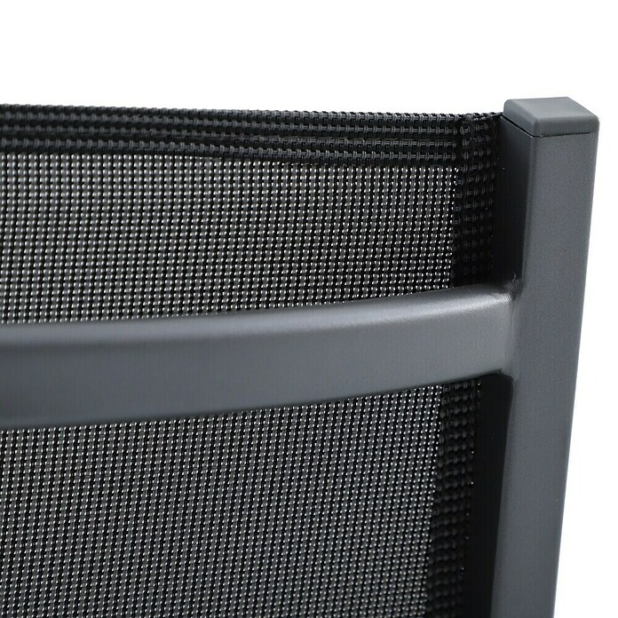 Sunfun Gastro Vrtni fotelj Gastro  (Jeklo, Tekstil, Možnost nakladanja, Antracit, Š x G x V: 57,5 x 68,5 x 88 cm) | 8350 - Stühle Textilen | ICAB - Sommermöbel Stühle | ICA - Sommermöbel | IC - Freizeit im Garten | I - Stadtgarten | BAUHAUS