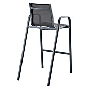 Sunfun Gastro Garten-Barhocker (Stahl, Textilene, Stapelbar, Night-Grey, B x T x H: 53,5 x 74 x 110 cm) | BAUHAUS