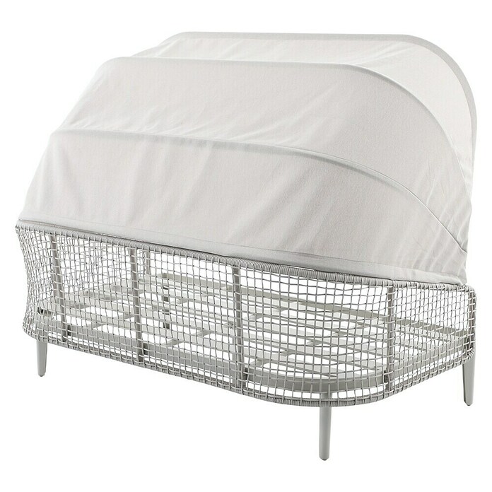 Sunfun Solo Rope Lounge kavč  (Š x G x V: 187 x 114 x 81,5 cm, Aluminij, Olefin, Siva) | 8303 - Loungeset | ICAE - Sommermöbel Loungemöbel | ICA - Sommermöbel | IC - Freizeit im Garten | I - Stadtgarten | BAUHAUS