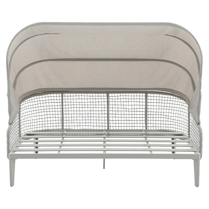 Sunfun Solo Rope Lounge kavč  (Š x G x V: 187 x 114 x 81,5 cm, Aluminij, Olefin, Siva) | 8303 - Loungeset | ICAE - Sommermöbel Loungemöbel | ICA - Sommermöbel | IC - Freizeit im Garten | I - Stadtgarten | BAUHAUS