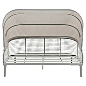 Sunfun Solo Rope Lounge kavč  (Š x G x V: 187 x 114 x 81,5 cm, Aluminij, Olefin, Siva) | 8303 - Loungeset | ICAE - Sommermöbel Loungemöbel | ICA - Sommermöbel | IC - Freizeit im Garten | I - Stadtgarten | BAUHAUS