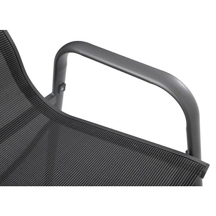 Sunfun Gastro Vrtni barski stol  (Jeklo, Tekstil, Možnost nakladanja, Antracit, Š x G x V: 53,5 x 74 x 110 cm) | 8350 - Stühle Textilen | ICAB - Sommermöbel Stühle | ICA - Sommermöbel | IC - Freizeit im Garten | I - Stadtgarten | BAUHAUS