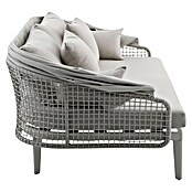 Sunfun Solo Rope Lounge kavč  (Š x G x V: 187 x 114 x 81,5 cm, Aluminij, Olefin, Siva) | 8303 - Loungeset | ICAE - Sommermöbel Loungemöbel | ICA - Sommermöbel | IC - Freizeit im Garten | I - Stadtgarten | BAUHAUS