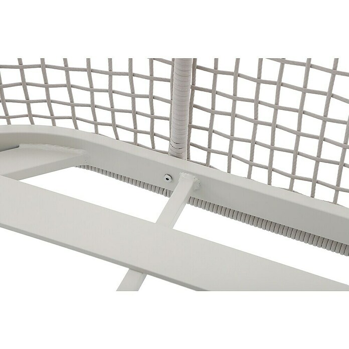 Sunfun Solo Rope Lounge kavč  (Š x G x V: 187 x 114 x 81,5 cm, Aluminij, Olefin, Siva) | 8303 - Loungeset | ICAE - Sommermöbel Loungemöbel | ICA - Sommermöbel | IC - Freizeit im Garten | I - Stadtgarten | BAUHAUS