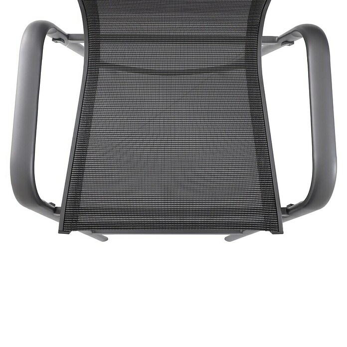 Sunfun Gastro Vrtni barski stol  (Jeklo, Tekstil, Možnost nakladanja, Antracit, Š x G x V: 53,5 x 74 x 110 cm) | 8350 - Stühle Textilen | ICAB - Sommermöbel Stühle | ICA - Sommermöbel | IC - Freizeit im Garten | I - Stadtgarten | BAUHAUS
