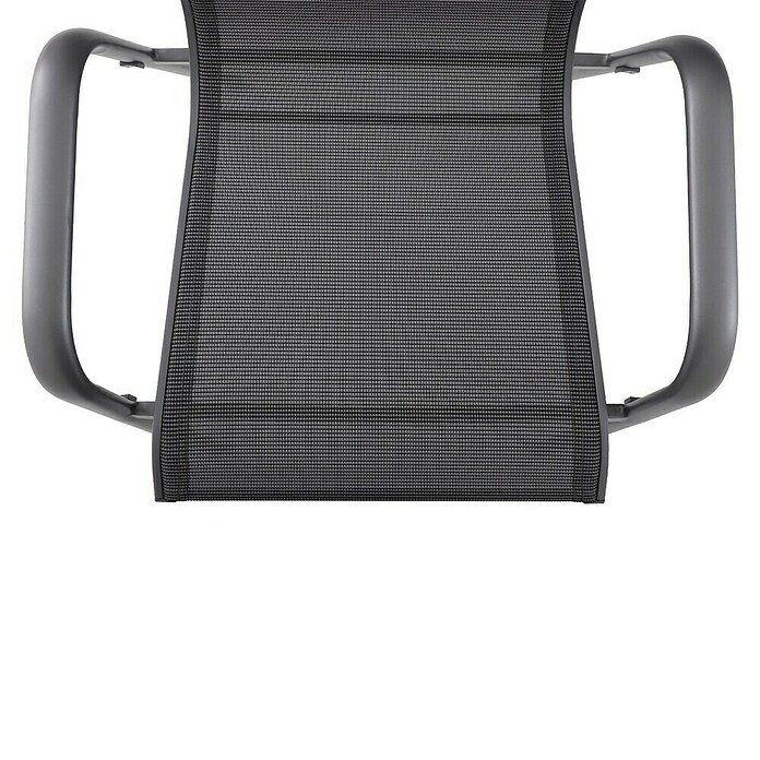 Sunfun Gastro Vrtni fotelj Gastro  (Jeklo, Tekstil, Možnost nakladanja, Antracit, Š x G x V: 57,5 x 68,5 x 88 cm) | 8350 - Stühle Textilen | ICAB - Sommermöbel Stühle | ICA - Sommermöbel | IC - Freizeit im Garten | I - Stadtgarten | BAUHAUS