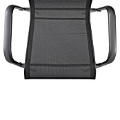 Sunfun Gastro Vrtni fotelj Gastro  (Jeklo, Tekstil, Možnost nakladanja, Antracit, Š x G x V: 57,5 x 68,5 x 88 cm) | 8350 - Stühle Textilen | ICAB - Sommermöbel Stühle | ICA - Sommermöbel | IC - Freizeit im Garten | I - Stadtgarten | BAUHAUS