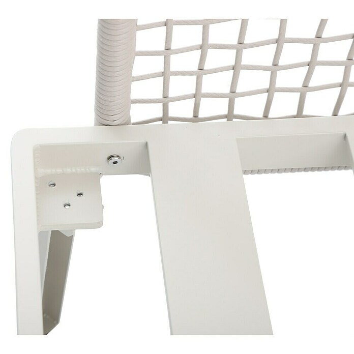 Sunfun Solo Rope Lounge kavč  (Š x G x V: 187 x 114 x 81,5 cm, Aluminij, Olefin, Siva) | 8303 - Loungeset | ICAE - Sommermöbel Loungemöbel | ICA - Sommermöbel | IC - Freizeit im Garten | I - Stadtgarten | BAUHAUS
