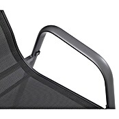 Sunfun Gastro Vrtni fotelj Gastro  (Jeklo, Tekstil, Možnost nakladanja, Antracit, Š x G x V: 57,5 x 68,5 x 88 cm) | 8350 - Stühle Textilen | ICAB - Sommermöbel Stühle | ICA - Sommermöbel | IC - Freizeit im Garten | I - Stadtgarten | BAUHAUS