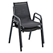 Sunfun Gastro Vrtni fotelj Gastro  (Jeklo, Tekstil, Možnost nakladanja, Antracit, Š x G x V: 57,5 x 68,5 x 88 cm) | 8350 - Stühle Textilen | ICAB - Sommermöbel Stühle | ICA - Sommermöbel | IC - Freizeit im Garten | I - Stadtgarten | BAUHAUS