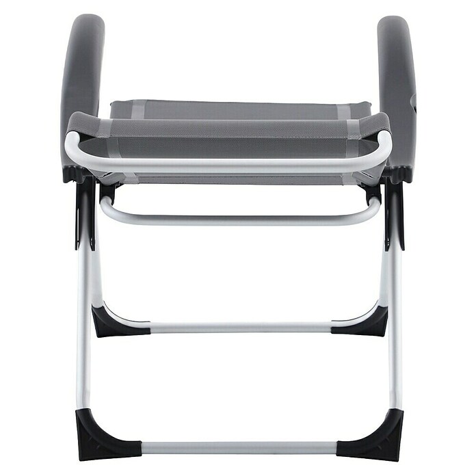 Sunfun Campingstuhl (B x T x H: 56 x 70,5 x 108 cm, Night-Grey, Aluminium, Textilene) | BAUHAUS