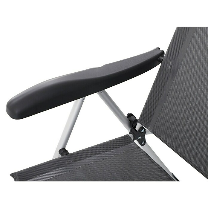 Sunfun Campingstuhl (B x T x H: 56 x 70,5 x 108 cm, Night-Grey, Aluminium, Textilene) | BAUHAUS