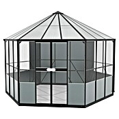 Vitavia Voliere Circus (L x B x H: 383,3 x 336 x 283,7 cm, Aluminium, Schwarz) | BAUHAUS