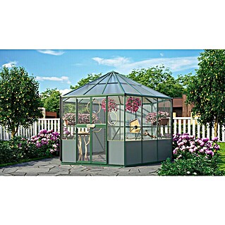 Vitavia Voliere Circus (L x B x H: 383,3 x 336 x 283,7 cm, Smaragd, Aluminium)