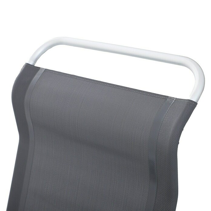Sunfun Campingstuhl (B x T x H: 56 x 70,5 x 108 cm, Night-Grey, Aluminium, Textilene) | BAUHAUS