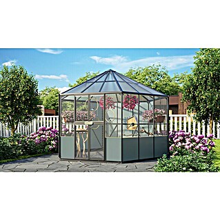 Vitavia Voliere Circus (L x B x H: 383,3 x 336 x 283,7 cm, Schwarz, Aluminium)