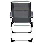 Sunfun Campingstuhl (B x T x H: 56 x 70,5 x 108 cm, Night-Grey, Aluminium, Textilene) | BAUHAUS