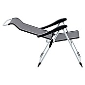 Sunfun Campingstuhl (B x T x H: 56 x 70,5 x 108 cm, Night-Grey, Aluminium, Textilene) | BAUHAUS