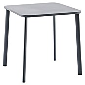 Sunfun Gastro Gartentisch (L x B x H: 74,5 x 75 x 74,5 cm, Stahl, Night-Grey, Stapelbar) | BAUHAUS