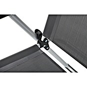 Sunfun Campingstuhl (B x T x H: 56 x 70,5 x 108 cm, Night-Grey, Aluminium, Textilene) | BAUHAUS