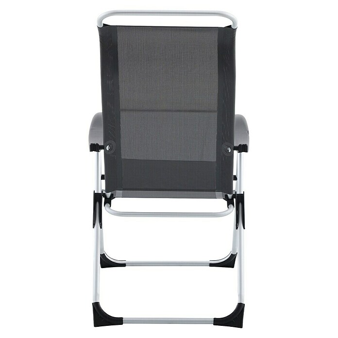 Sunfun Campingstuhl (B x T x H: 56 x 70,5 x 108 cm, Night-Grey, Aluminium, Textilene) | BAUHAUS