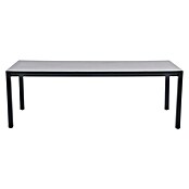 Sunfun Maja Gartentisch (L x B x H: 220 x 90 x 74 cm, Aluminium, Anthrazit) | BAUHAUS