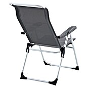 Sunfun Campingstuhl (B x T x H: 56 x 70,5 x 108 cm, Night-Grey, Aluminium, Textilene) | BAUHAUS
