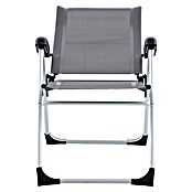 Sunfun Campingstuhl (B x T x H: 56 x 70,5 x 108 cm, Night-Grey, Aluminium, Textilene) | BAUHAUS