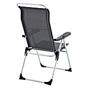 Sunfun Campingstuhl (B x T x H: 56 x 70,5 x 108 cm, Night-Grey, Aluminium, Textilene) | BAUHAUS
