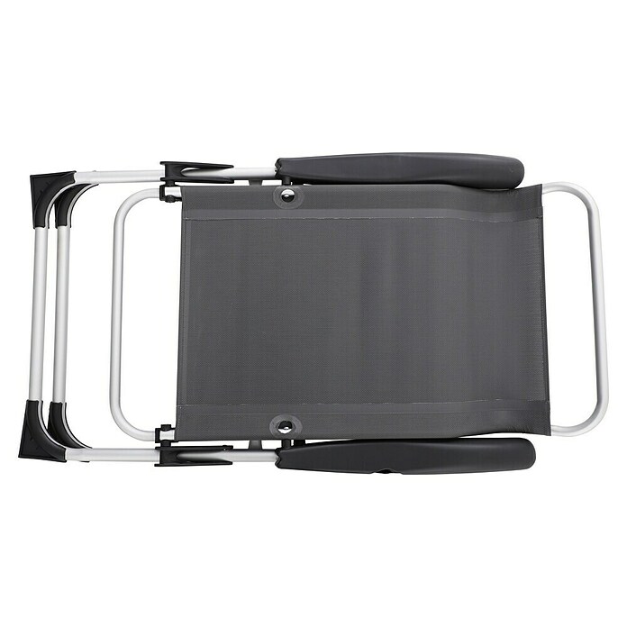 Sunfun Campingstuhl (B x T x H: 56 x 70,5 x 108 cm, Night-Grey, Aluminium, Textilene) | BAUHAUS