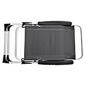 Sunfun Campingstuhl (B x T x H: 56 x 70,5 x 108 cm, Night-Grey, Aluminium, Textilene) | BAUHAUS