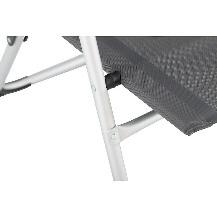 Sunfun Campingstuhl (B x T x H: 56 x 70,5 x 108 cm, Night-Grey, Aluminium, Textilene) | BAUHAUS
