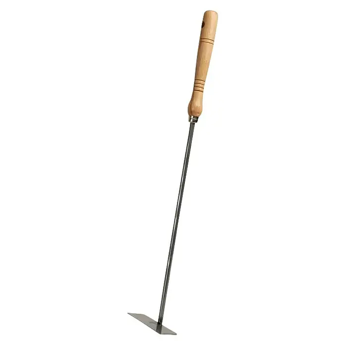 Aschekratzer - Länge: 45 cm - Gartenwerkzeug mit Holzgriff und Metallblatt. Ideal für präzise Gartenarbeit und Unkrautentfernung. Ein unverzichtbares Werkzeug für jeden Gärtner.