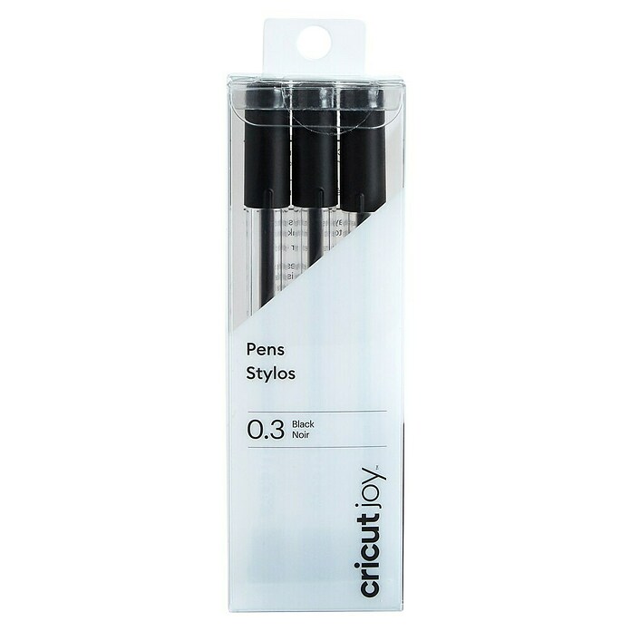 Cricut Joy Filzstift-Set Pens Stylos (3 Stk., Schwarz, Strichstärke: 0,3 mm) | BAUHAUS