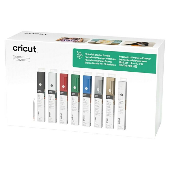 Cricut Vinylfolie Materials Starter Bundle (9 -tlg., Bunt) | BAUHAUS