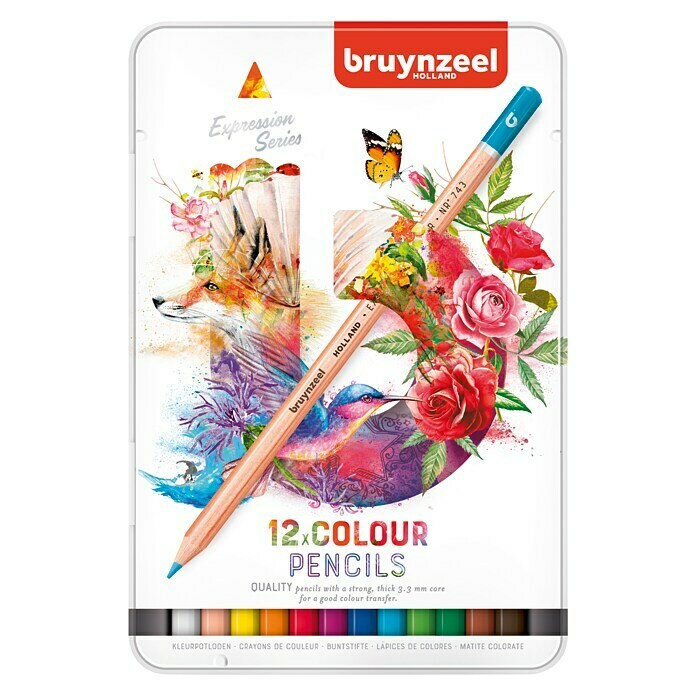 Talens Bruynzeel Set lápices de colores Expression series (12 uds.)