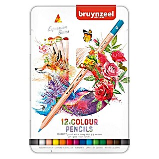 Talens Bruynzeel Set de lápices de dibujo Expression series (12 ud., Multicolor)