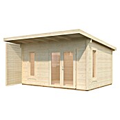 Palmako Caseta de jardín Grace (Medidas ext. (An x Pr): 483 x 497 cm, Madera, Natural) | BAUHAUS