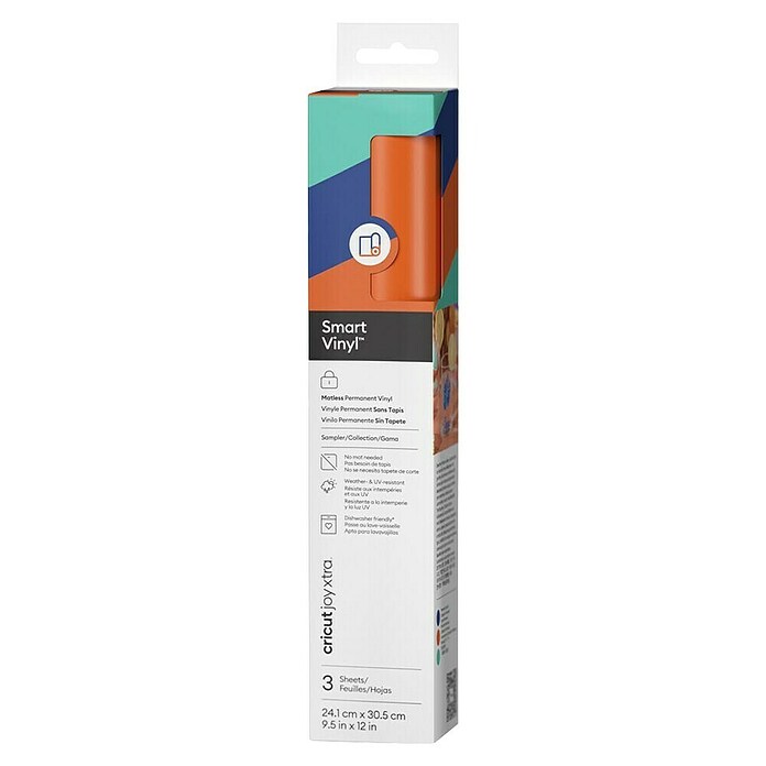 Cricut Joy Xtra Vinylfolie Smart Vinyl Permanent (3 -tlg., Pinwheel, 24,1 x 30,5 cm) | BAUHAUS